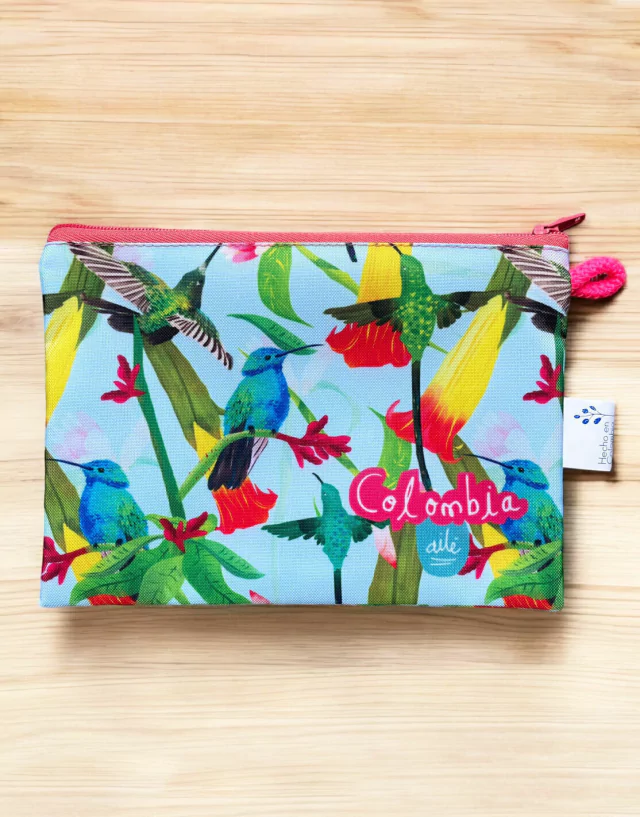 COSMETIQUERA GRANDE COLIBRI