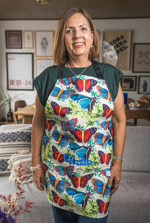 DELANTAL ECO MARIPOSAS