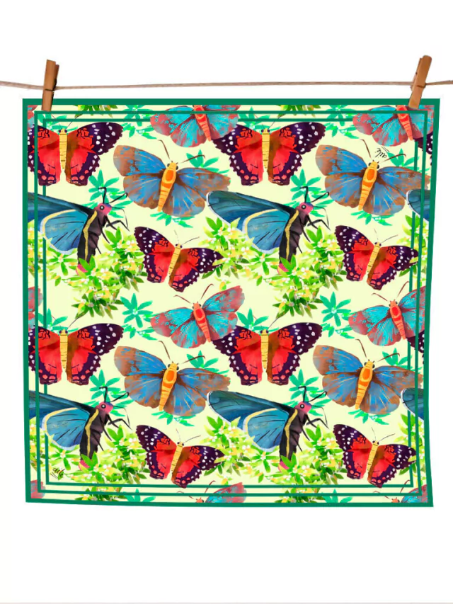 PAÑOLETA ECOLARGA - MARIPOSA