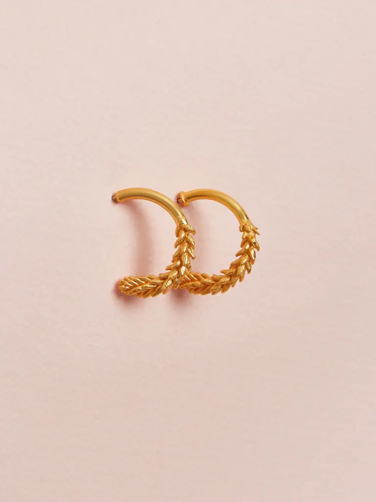 ARETES CANDONGAS SUCULENTA PUNTICAS