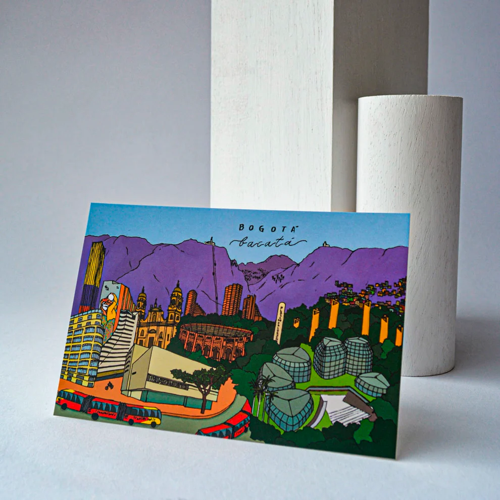 POSTAL BOGOTA CHIRRIADA 