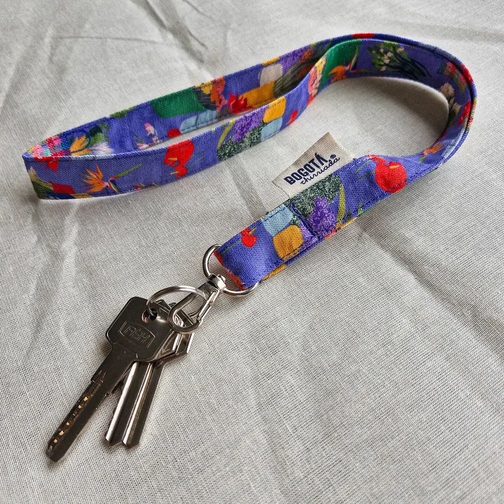 LLAVERO TELA BOGOTA CHIRRIADA 