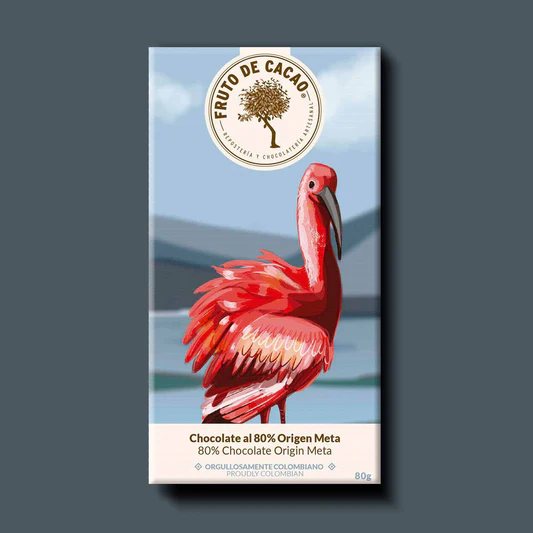 BARRA CHOCOLATE 80% ORIGEN META 30GR