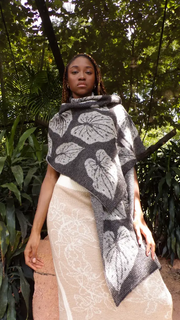 CHAL CALADIUM - GRIS OSCURO Y GRIS CLARO