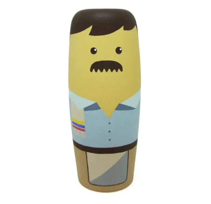 Figura en Madera Cafetero