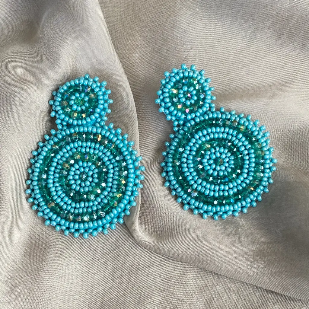 SUNFLOWER M EARRINGS