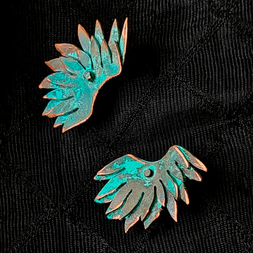 alas  pequeñas patina