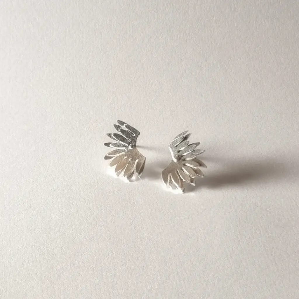 ARETES ALAS PEQUEÑAS PLATA/DORADOS