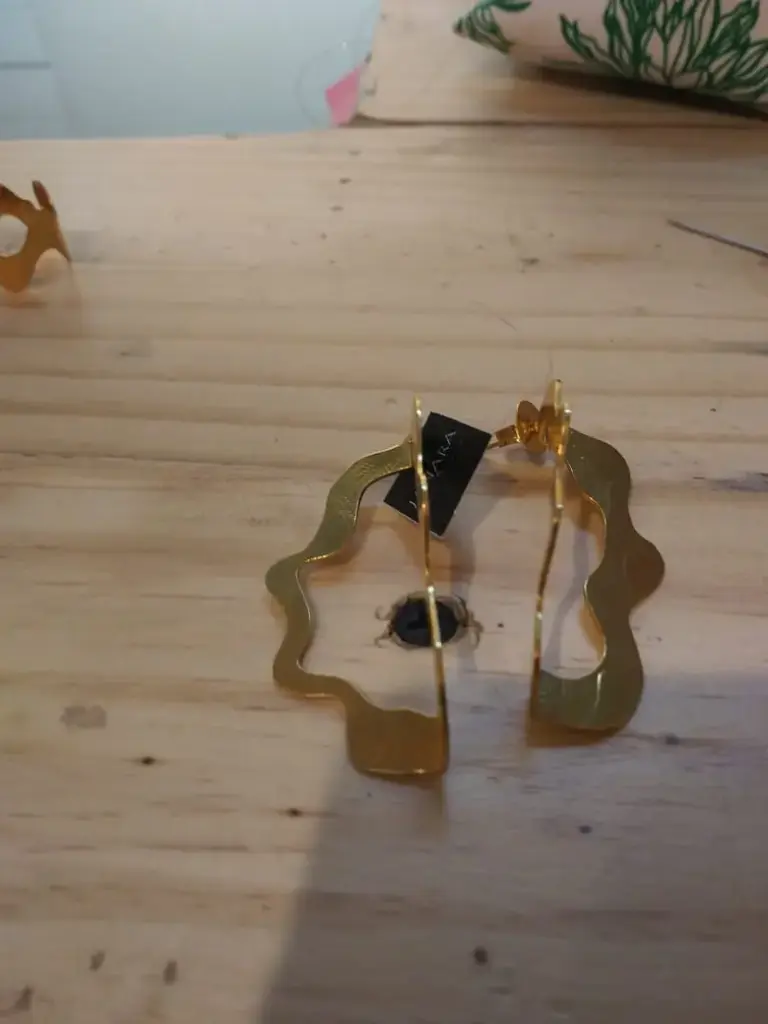 ARETES MONTAÑA DORADO