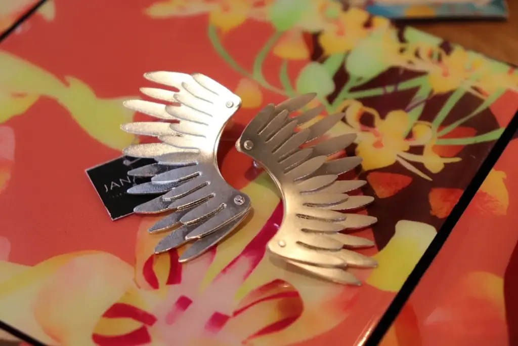 ALAS GRANDES PLATA Y DORADA