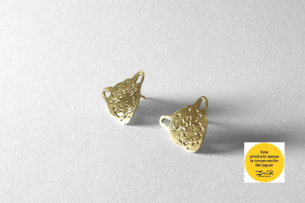 Aretes Jaguar Dorado JANARA