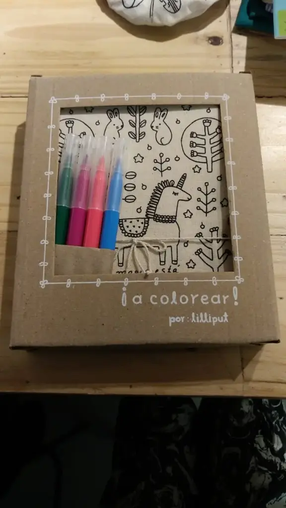 Morral para colorear