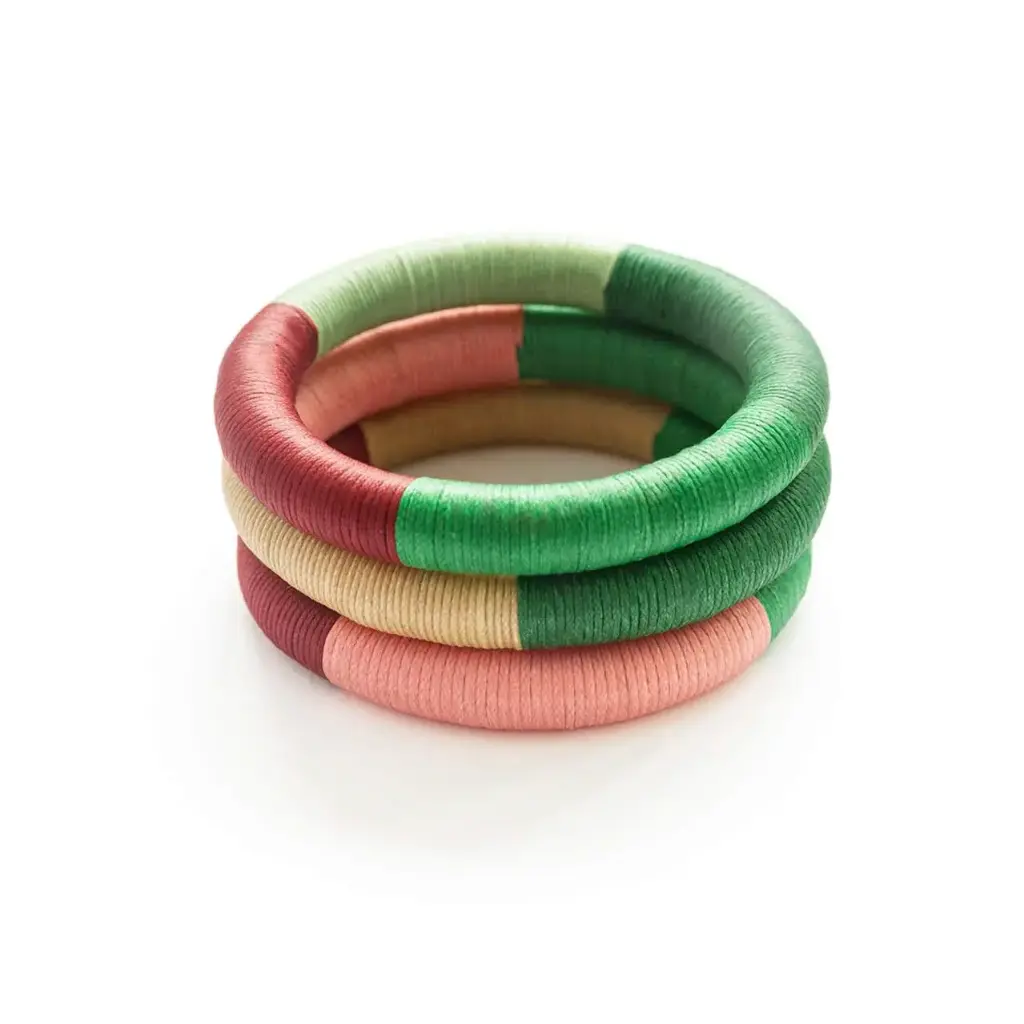PULSERA CORAL SET X3
