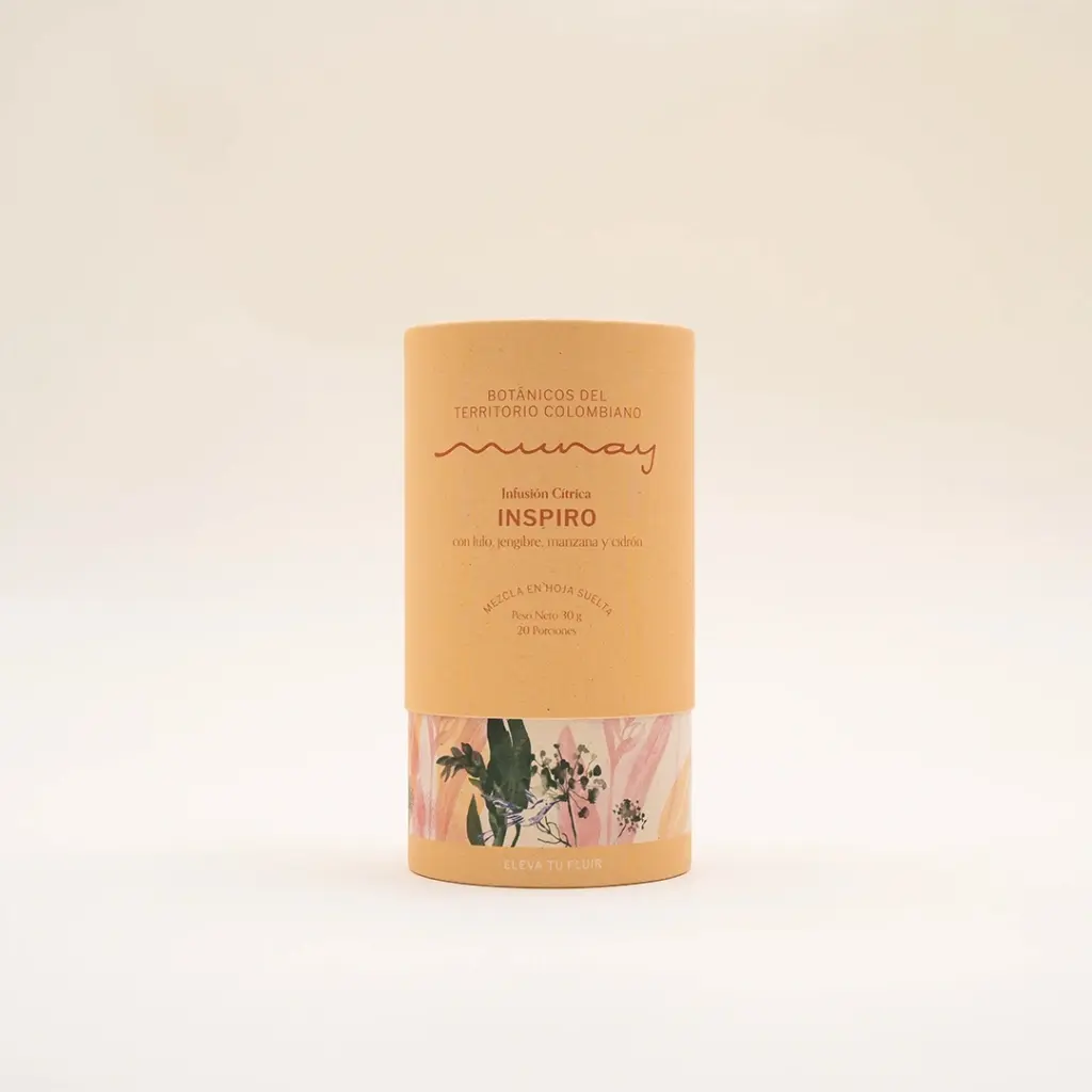 INFUSIÓN CÍTRICA INSPIRO - lulo, jengibre, manzana y cidrón