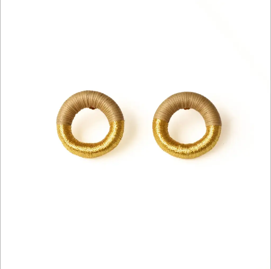 TOPOS CORAL HILO DORADO