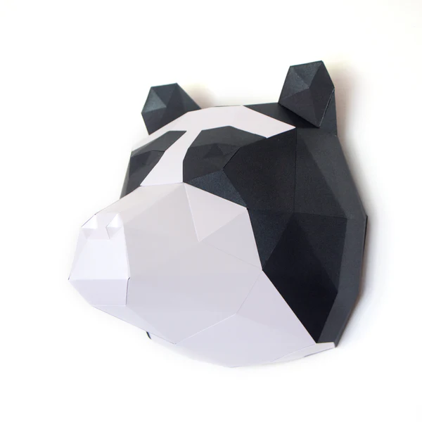 Oso de Anteojos DIY Negro Metalizado