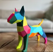 [ZU071-M-MIX] BULL TERRIER DIY MED Mix