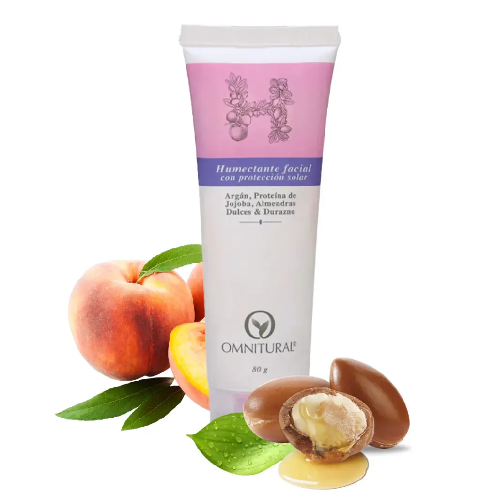 Humectante facial con proteccion solar