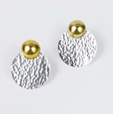  ECLIPSE ARETES plata y bronce
