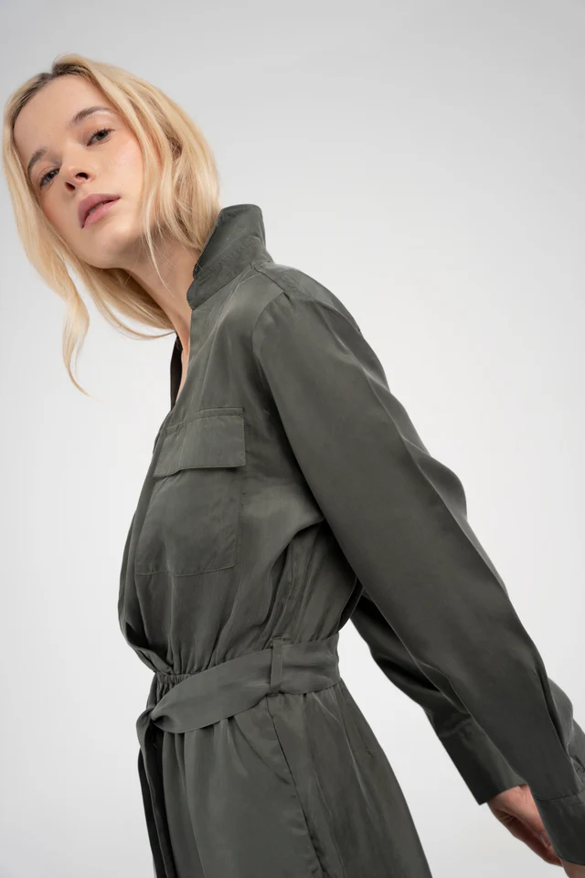 Enterizo Flowy Cupro Jumpsuit