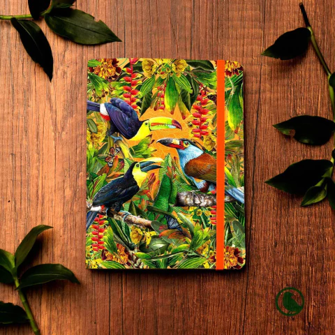 Libreta pequeña Tucanes