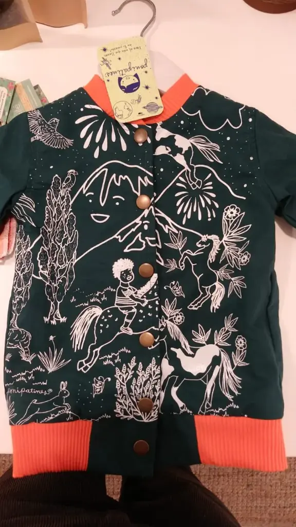 Chaqueta arre broches