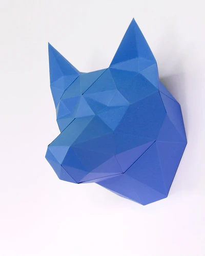 Zorro DIY Azul Metalizado