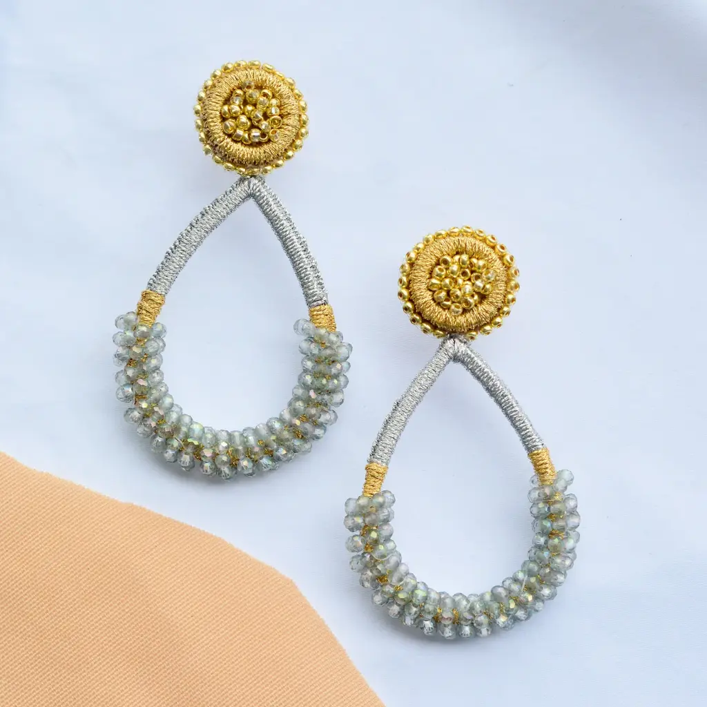 ONEGA DROP L EARRINGS
