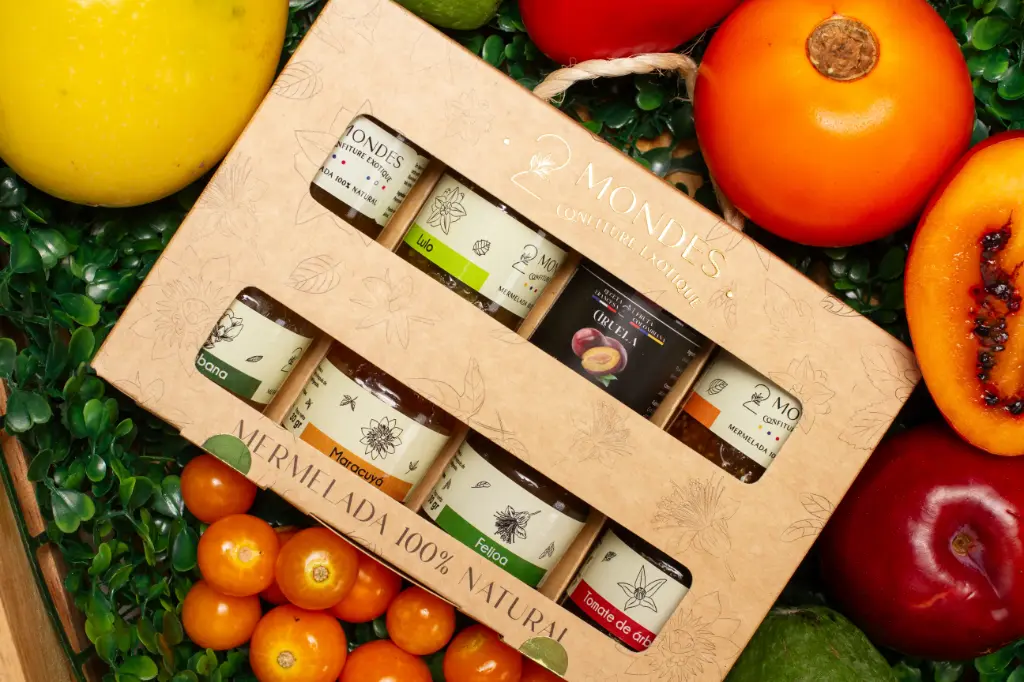 Caja de 8 mermeladas x30g