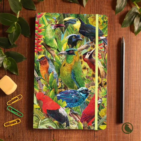 Libreta grande Aves 