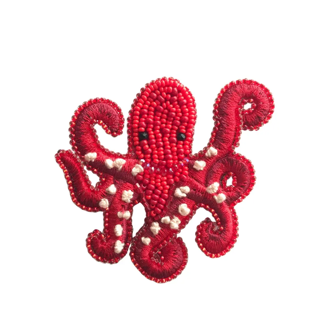 OCTOPUS BROOCH