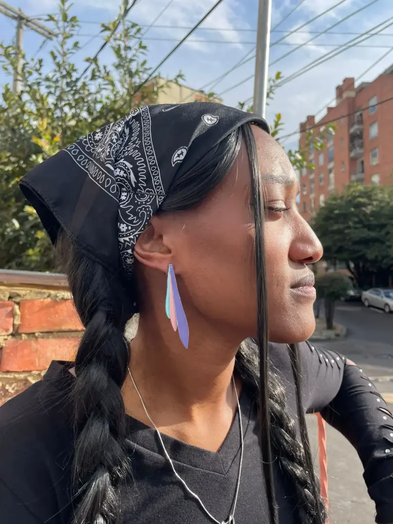 Aretes Aguadas Largos