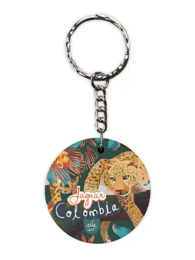 [A9038-10] LLAVERO REDONDO JAGUAR