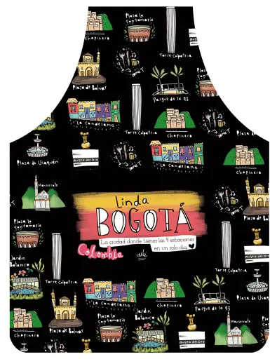 [A9043-10] DELANTAL ECO BOGOTA