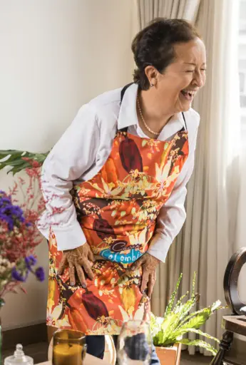 [A9043-3] DELANTAL ECO CACAO