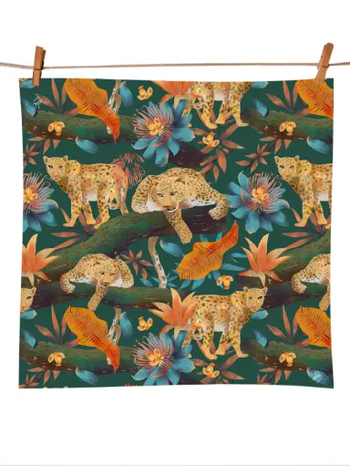 [A9102-18] PAÑOLETA ECO 45x45 JAGUAR NARANJA