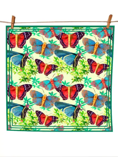 [A9103-10] PAÑOLETA ECOLARGA - MARIPOSA