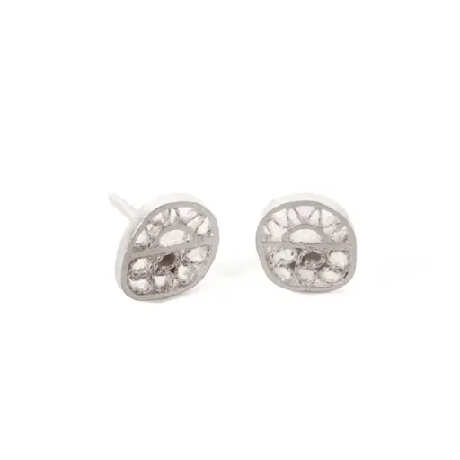 [AM48P] ARETES MINI PENSAMIENTO--THOUGHT SMALL EAARRINGS