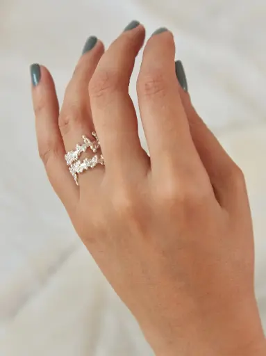 [AN00213] ANILLO HELECHO PLATA