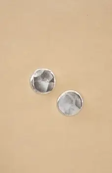 [AR00501] ARETES SENCILLO PLATA LEY 950 CHIRIBIQUETE