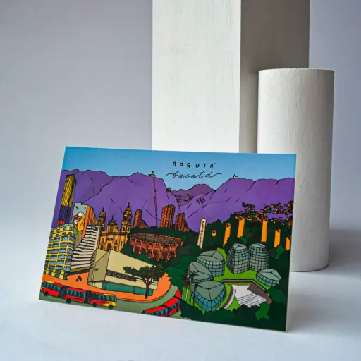 [BC201601] POSTAL BOGOTA CHIRRIADA 