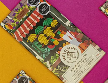 [BG014] BARRA CHOCOLATE 70% CON SALPICÓN NATALIA 80GR