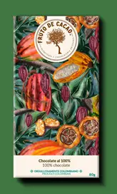 [BG036] BARRA CHOCOLATE 100% 80GR