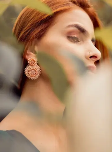 [GAM-10549] SUNFLOWER XS EARRINGS