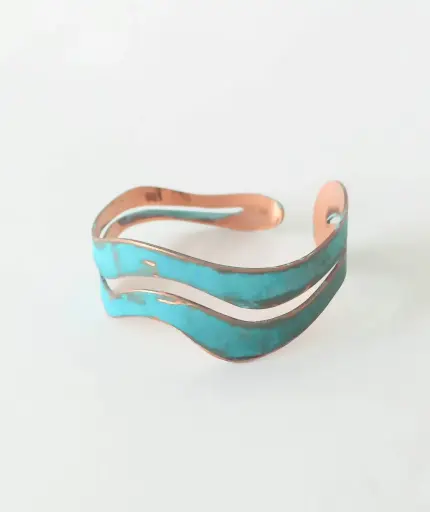 [JABR002] BRAZALETE RÍO PÁTINA