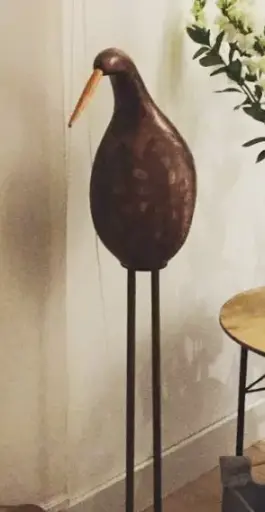 [LAMESEN] LAMPARA DE PIE METAL GARZA SENCILLA