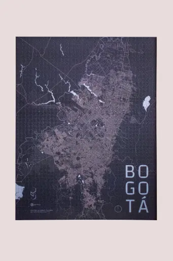 [PZ001] ROMPECABEZAS MAPA DE BOGOTÁ 2000 PIEZAS