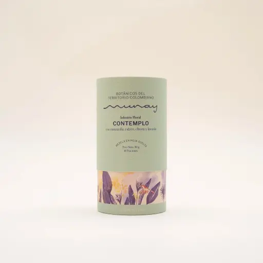 [TALLER-PT-200] INFUSIÓN FLORAL CONTEMPLO - manzanilla, passiflora, clitoria y lavanda