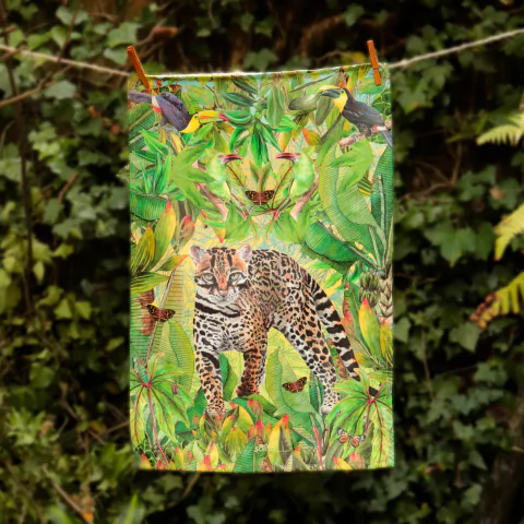 [TOAPQ-OCE-2] TOALLA PEQUEÑA OCELOTE MICROFIBRA