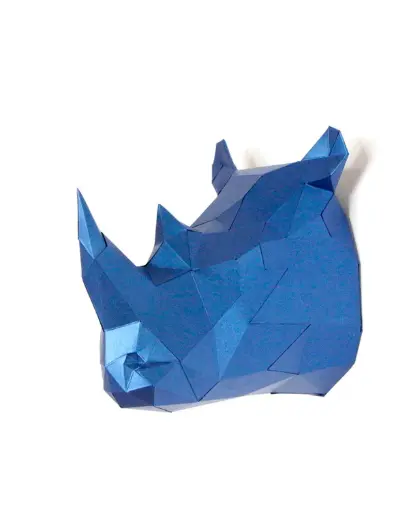 [ZU059-AzM ] Rhino DIY Azul Metalizado